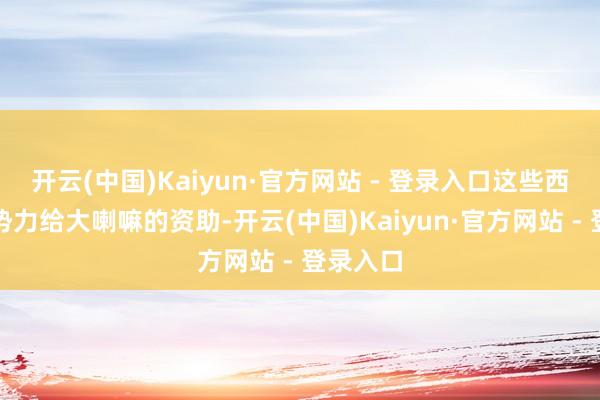 开云(中国)Kaiyun·官方网站 - 登录入口这些西方反华势力给大喇嘛的资助-开云(中国)Kaiyun·官方网站 - 登录入口