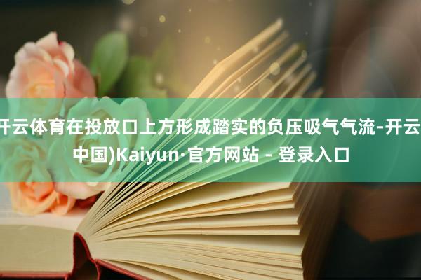 开云体育在投放口上方形成踏实的负压吸气气流-开云(中国)Kaiyun·官方网站 - 登录入口